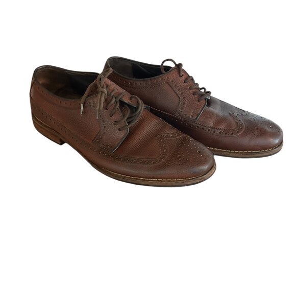 Cole Haan Brown Leather Oxford-Style Loafers Men’s Size 11M Classic Dress Shoes - Picture 2 of 8